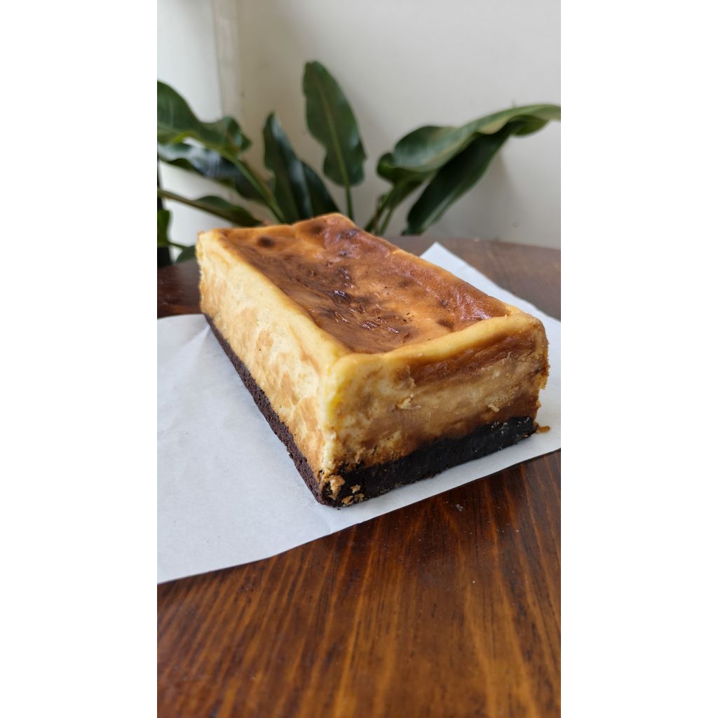 Brownies Burnt Cheesecake / Burnt cheesecake / Cheesecake / fudgy brownies