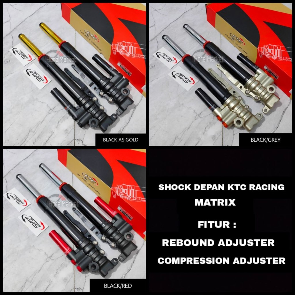 SHOCK DEPAN KTC MATRIX NMAX NEW / NEO / TURBO / AEROX ALPHA / VARIO 110 125 150 / BEAT / SCOOPY ESP 