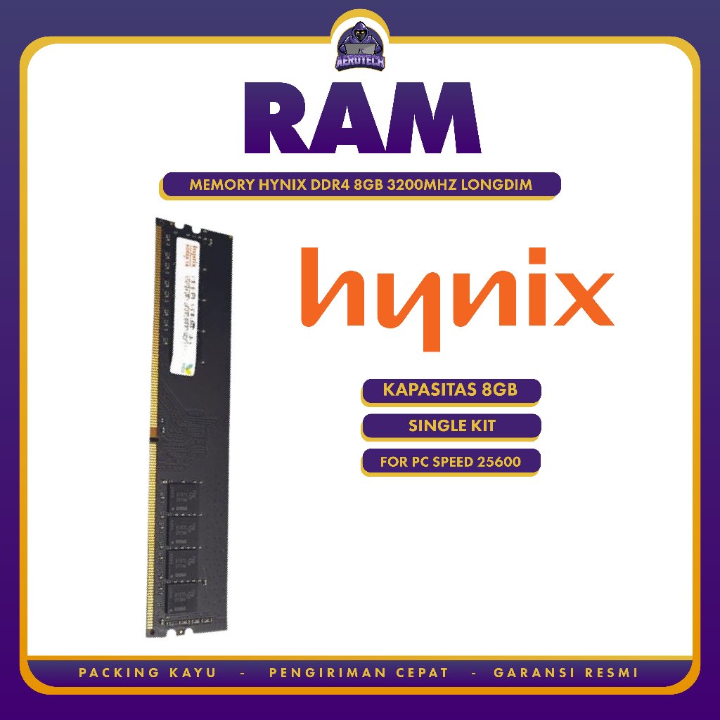 MEMORY HYNIX DDR4 8GB 3200Mhz LONGDIM