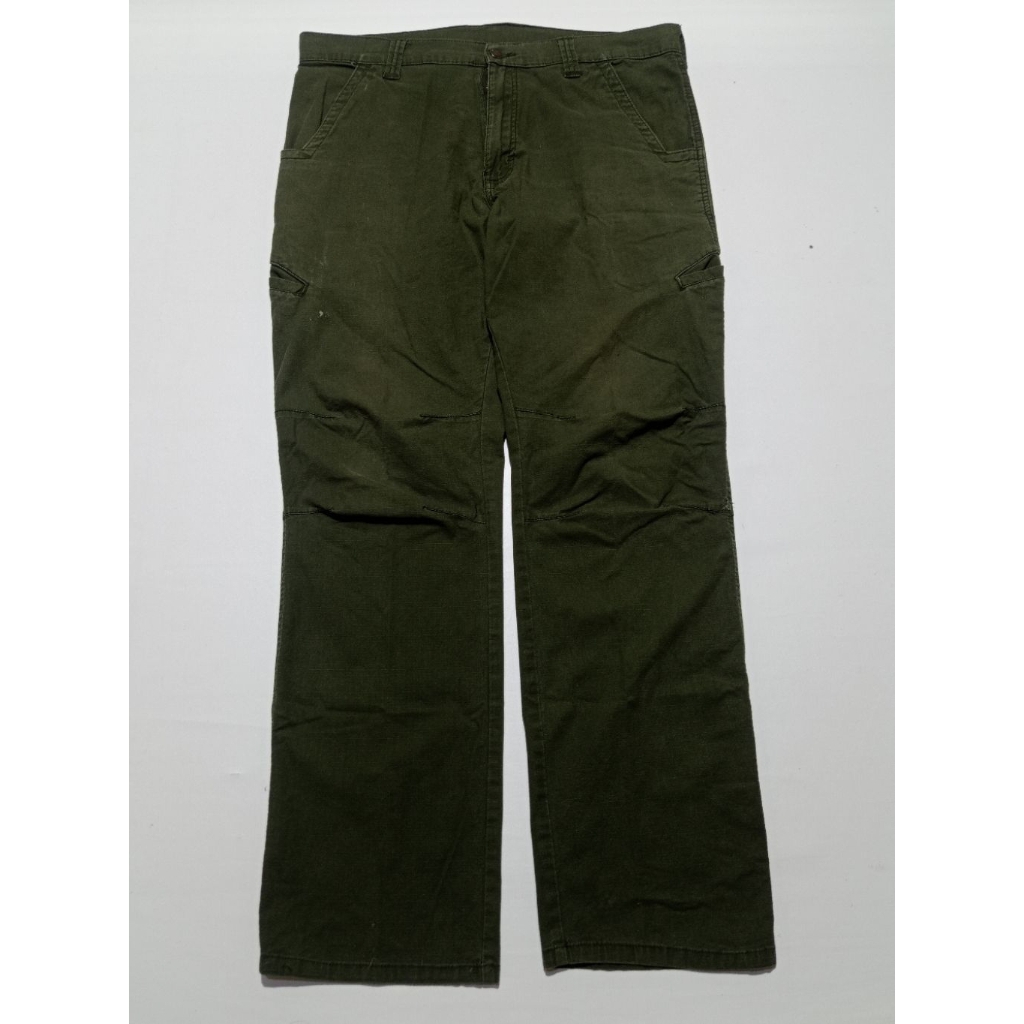 Celana Genuine Dickies Rare Carpenter Cellpocket Warna Hijau Army/Military Green Size 32×32 Fit 34 S