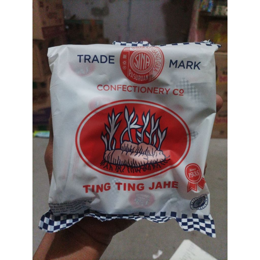 permen Jahe sin-A 1pack isi 25butir permen jadul permen jahe