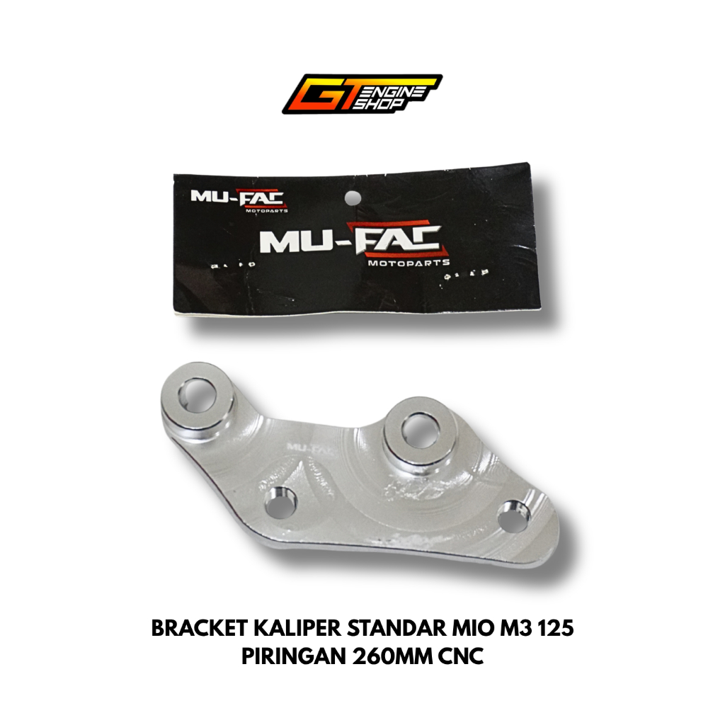 BRACKET KALIPER STD MIO M3 125 260MM PIRINGAN 260 MM BRAKET CAKRAM MIO Z