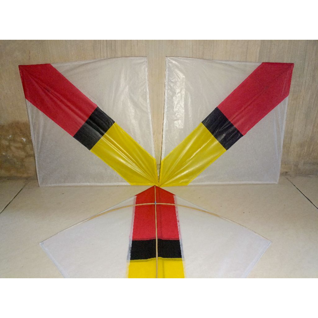 Layangan aduan lilitan polos (50pcs)