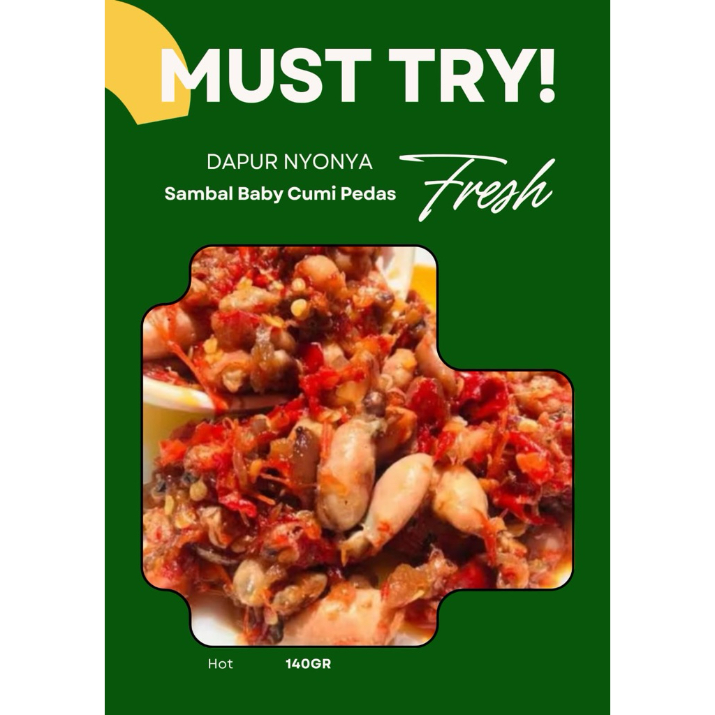 Sambal Baby Cumi Pedas Dapur Nyonya