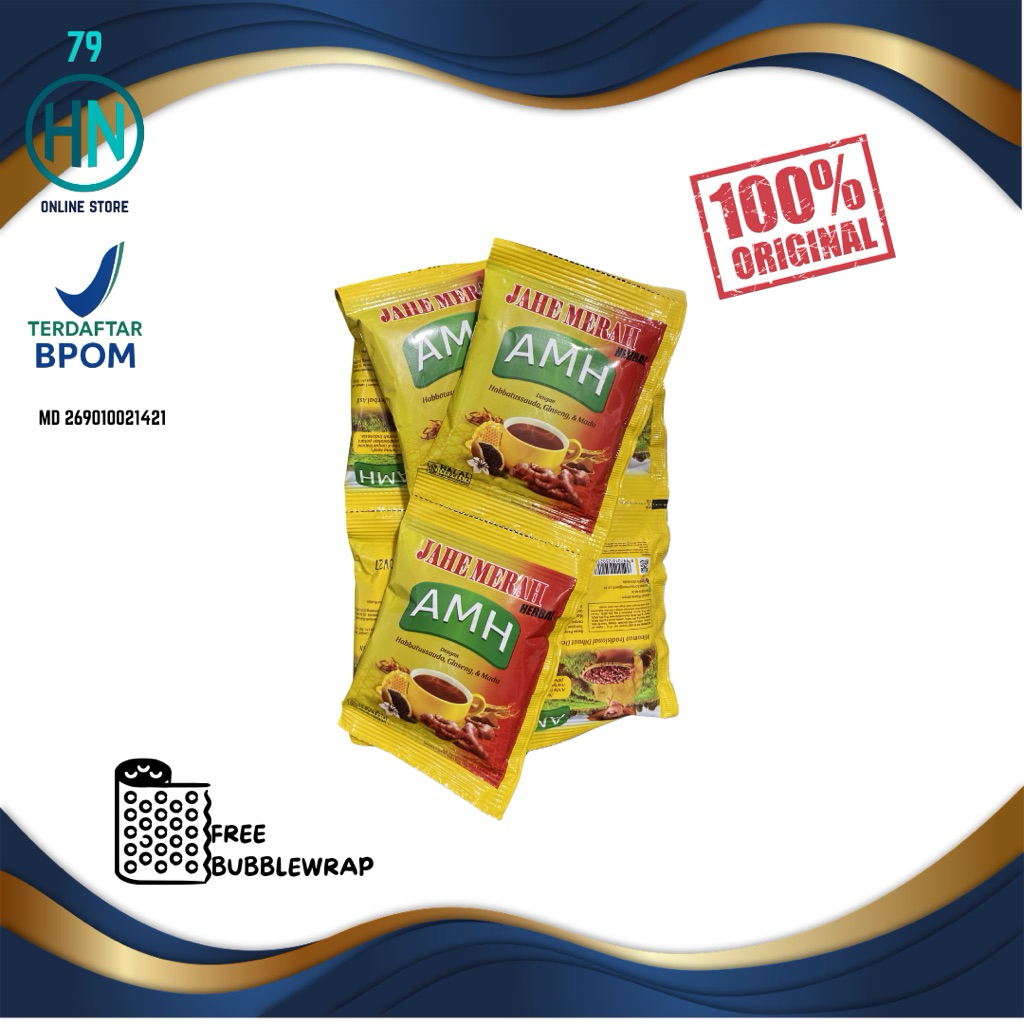 AMH Jahe Merah Original Sachet