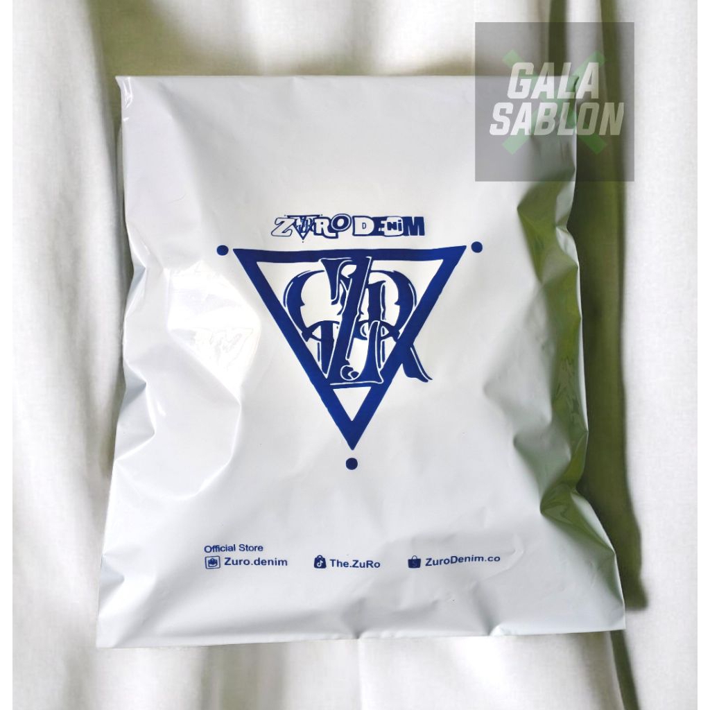 PLASTIK POLYMAILER CUSTOM LOGO SABLON 30X40 GLOSSY