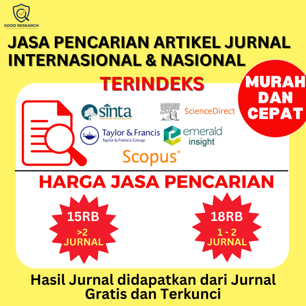 Jasa Pencarian Jurnal Internasional dan Nasional / Cari Jurnal Scopus dan Sinta