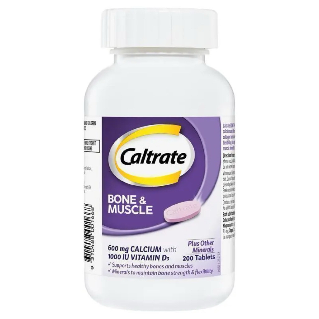 Caltrate Bone & Muscle 200 tablets