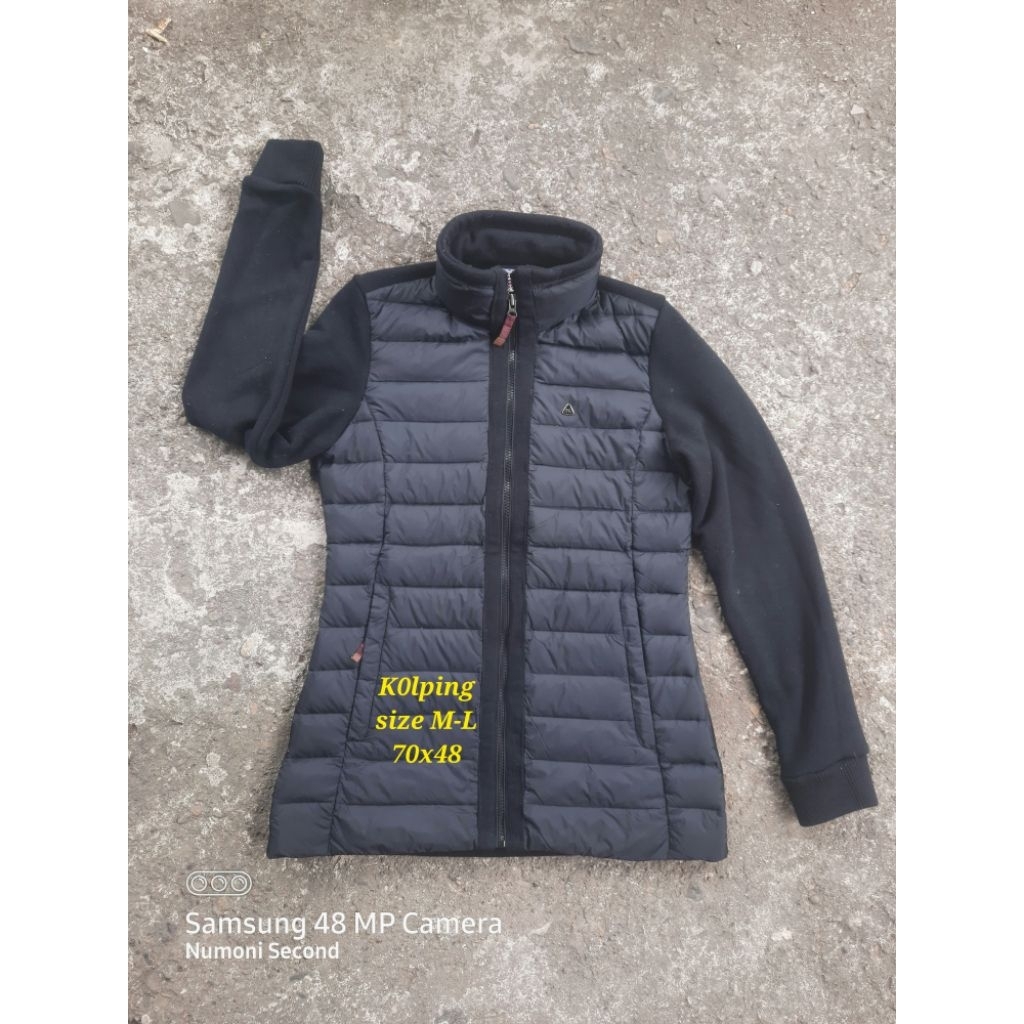 jaket kolping puffer bulang bulu angsa gunung outdoor hiking