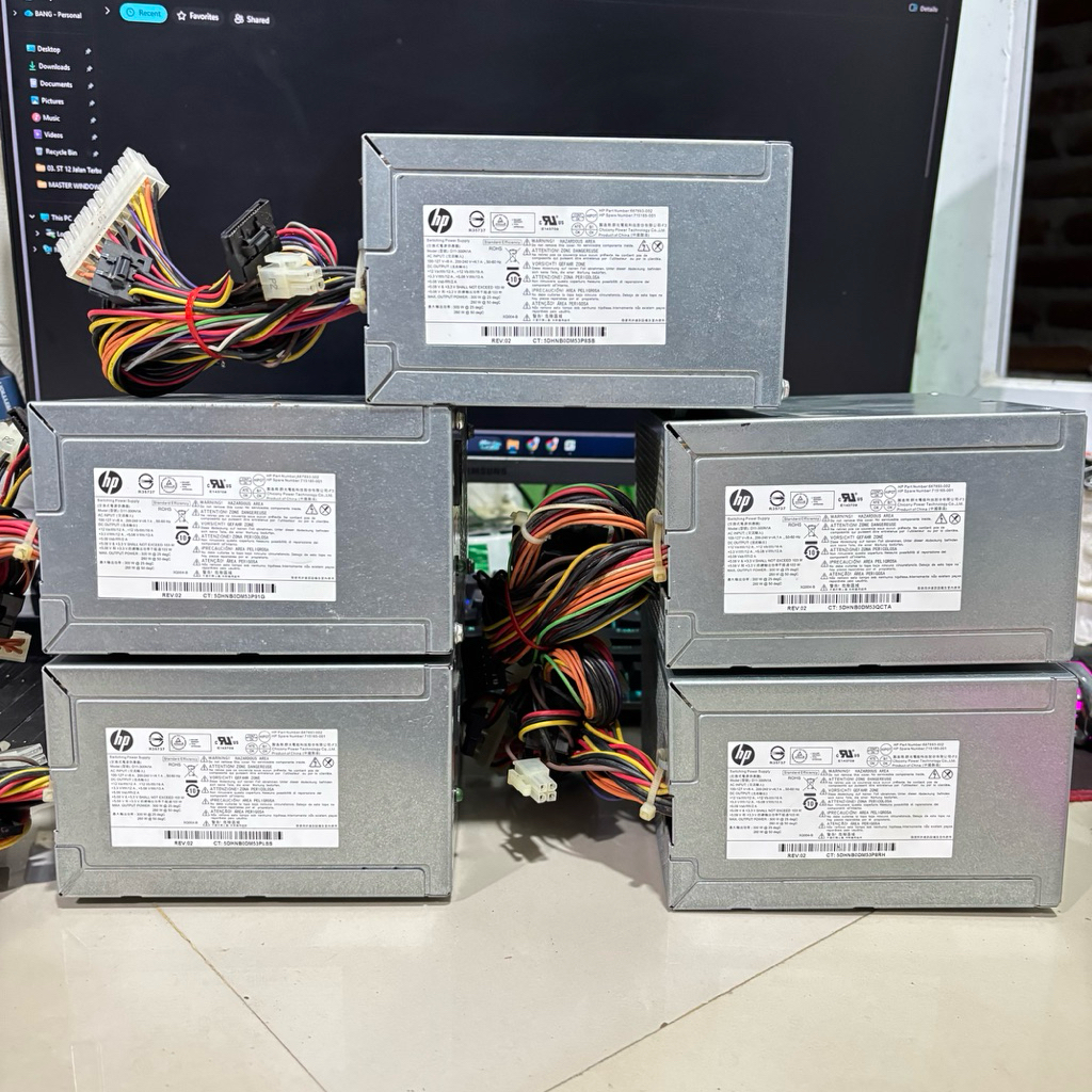 PSU BUILT UP HP 300W KONDISI NORMAL POWER SUPPLY