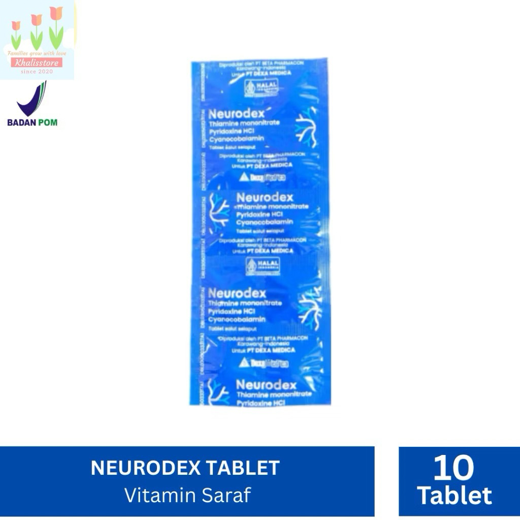 Suplemen Saraf Vitamin Saraf isi 10