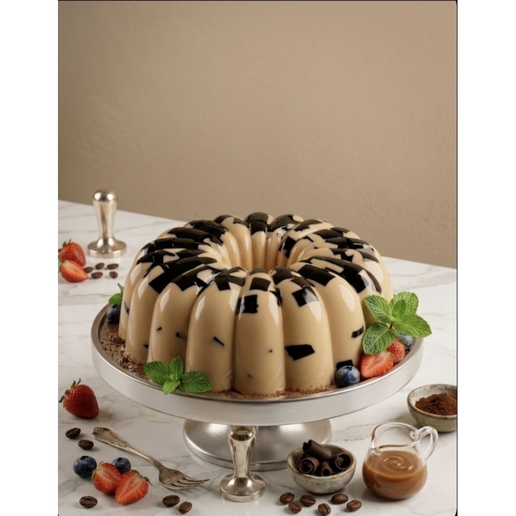 Puding Cappucino Cincau