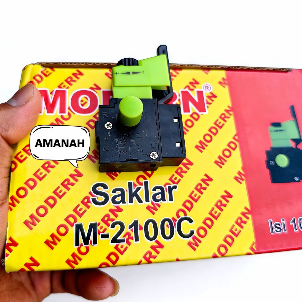 Saklar switch for mesin bor modern 10mm M2100C