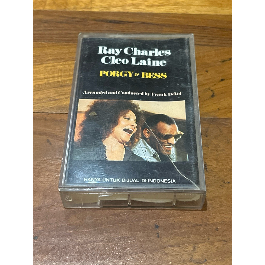Kaset pita Ray Charles & Cleo Laine - Progy & Bess
