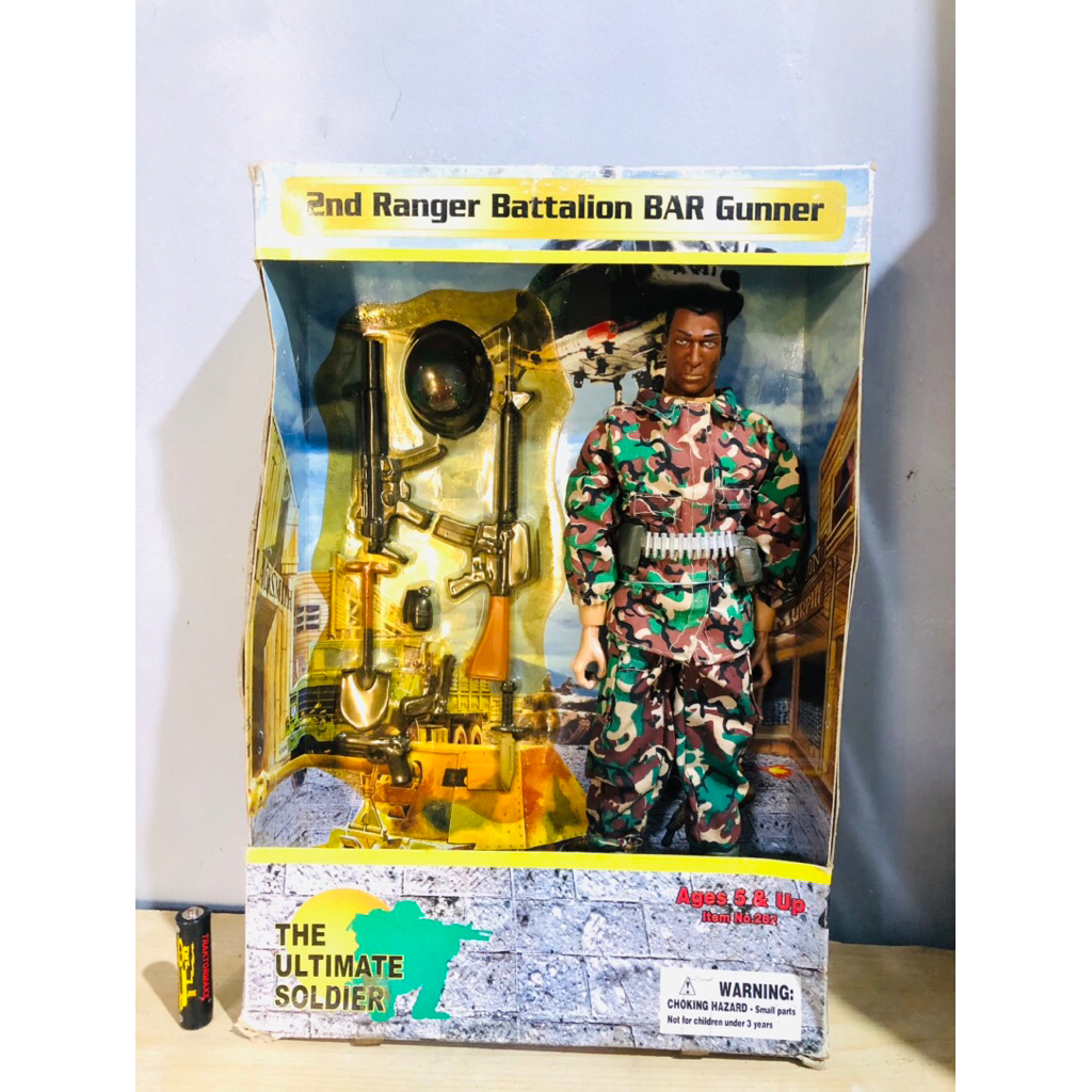 Action Figure soldier army american 1:6 Not world peacekeepers vintage