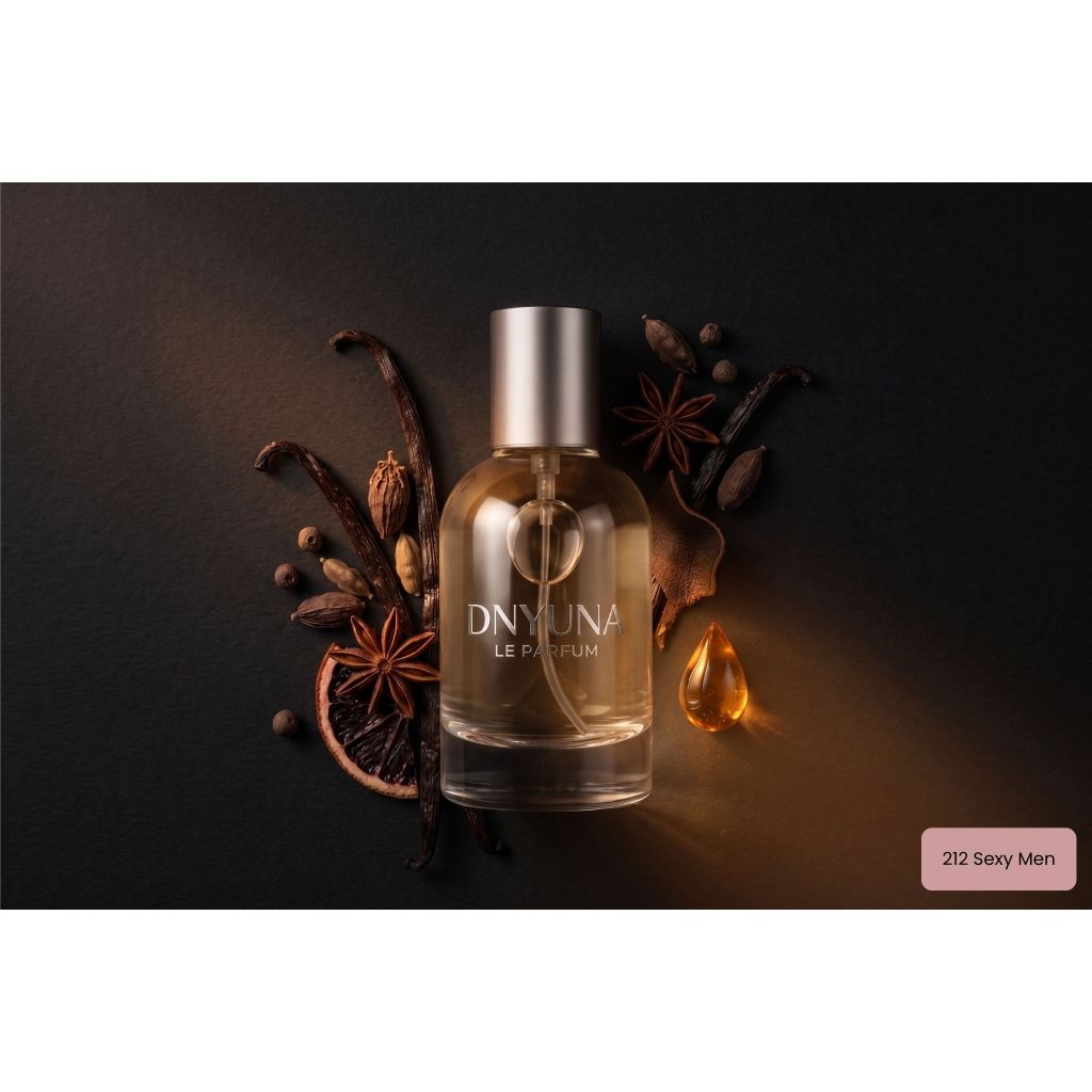 Dnyuna Le Parfum 212 Sexy Men Parfum Refill Pria Tahan Lama Sweet Spicy Vanilla Warm Fresh Sensual M