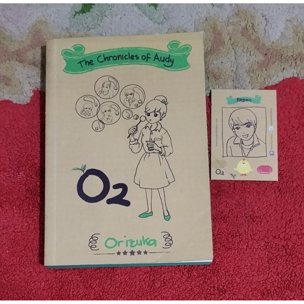 Novel Orizuka The Chronicles of Audy "O2" 100%ORI preloved koleksi pribadi