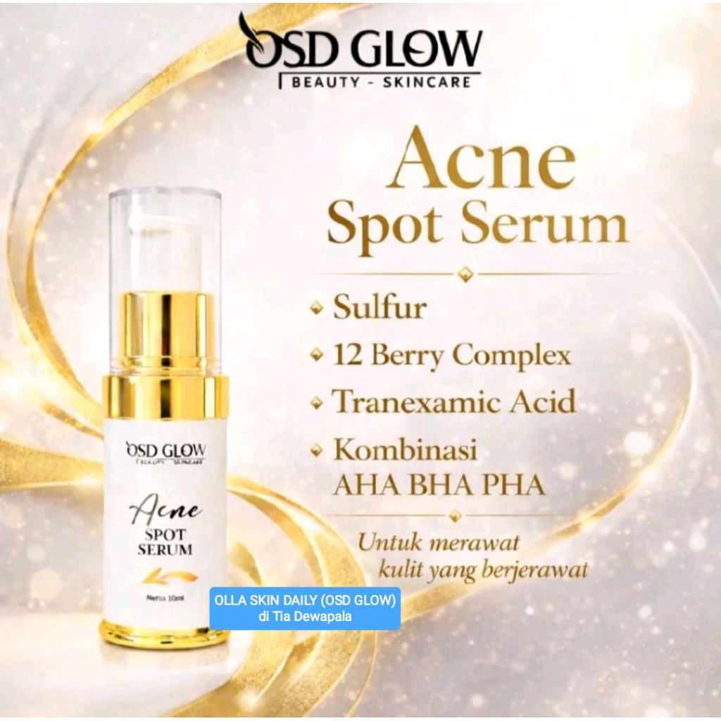 OLLA SKIN DAILY SERUM ACNE TOTOL / OSD GLOW / SERUM JERAWAT