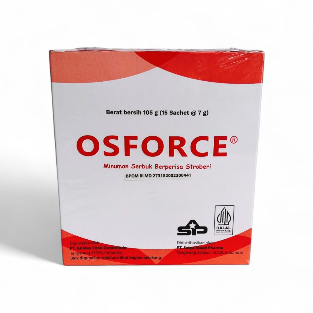 OSFORCE Suplement Kesehatan Tulang Cegah Osteoporosis