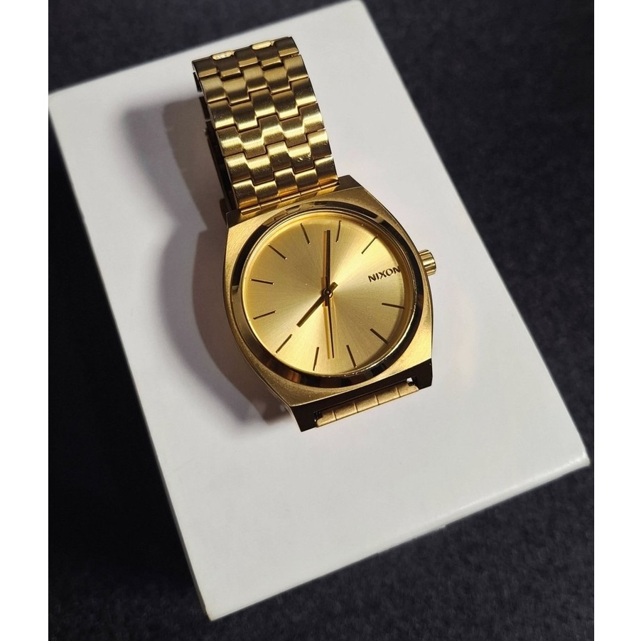 Nixon Time Teller All Gold