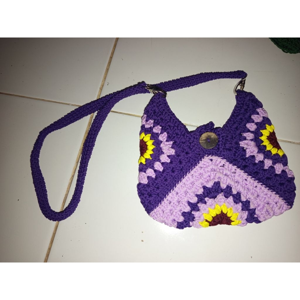 Tas Rajut Granny Square
