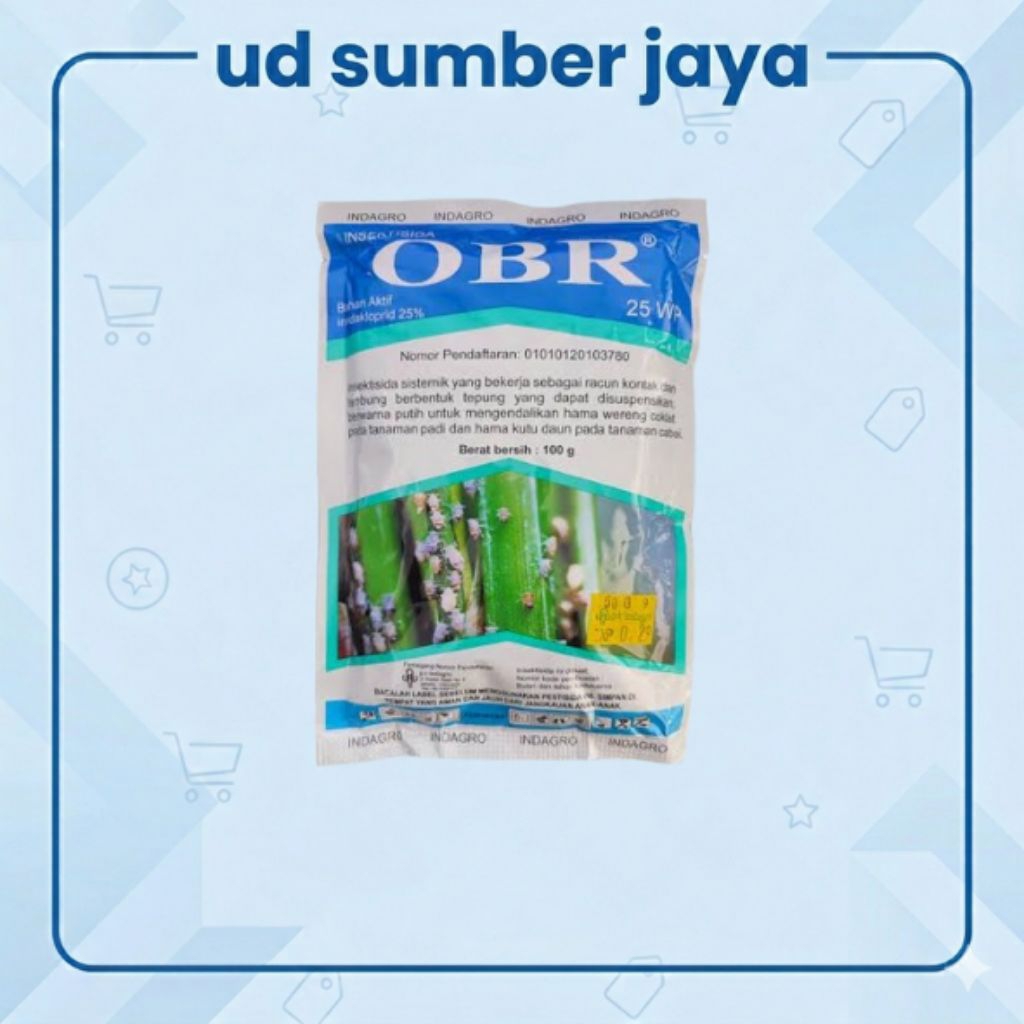 Insektisida OBR 25 WP 100 Gram Imidakloprid