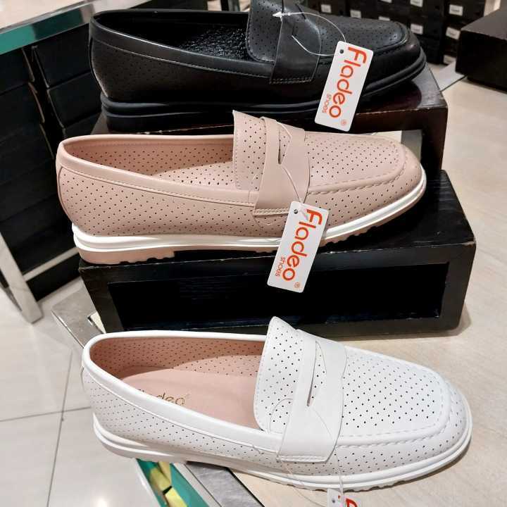 [0163] FLADEO Sepatu Wanita Flat Slip On Comfort