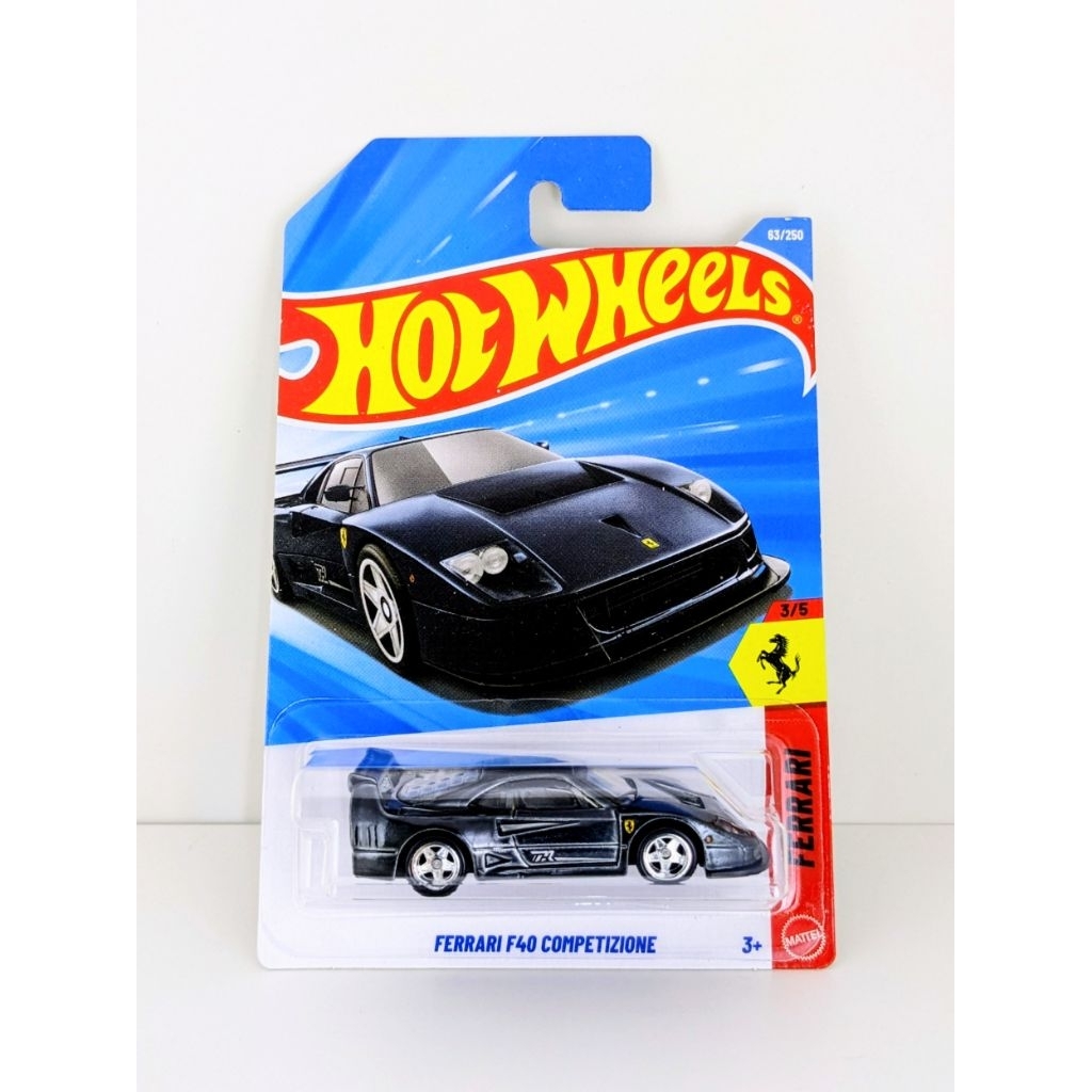 Hot Wheels Super Treasure Hunt STH Ferrari F40 Competizione (Free Protector)
