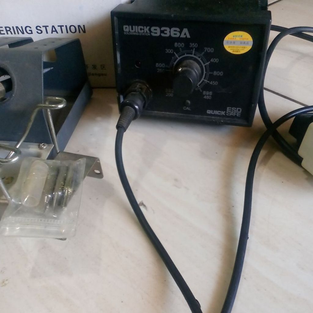 SOLDER STATION MERK QUICK TYPE 936A ORIGINAL (SECOND).