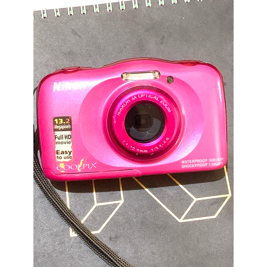 Kamera Nikon Coolpix S33 Pink Normal