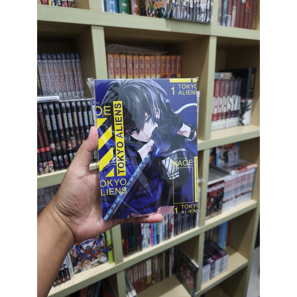 komik manga Tokyo Aliens vol 1 like new sekali baca