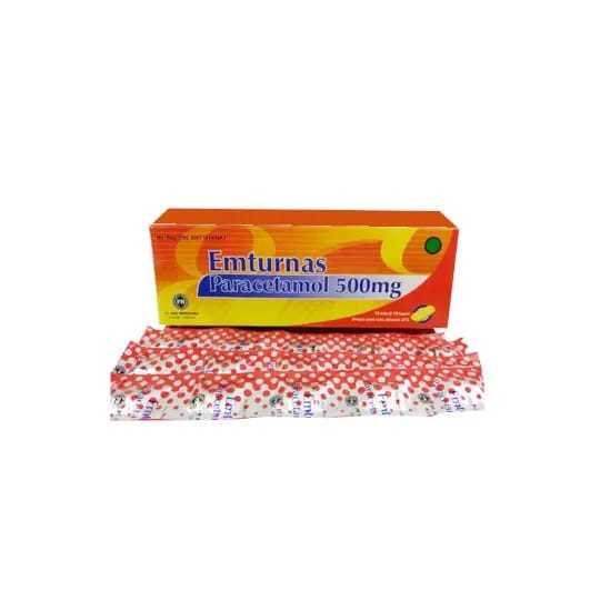 EMTURNAS TABLET PARACETAMOL 500 MG