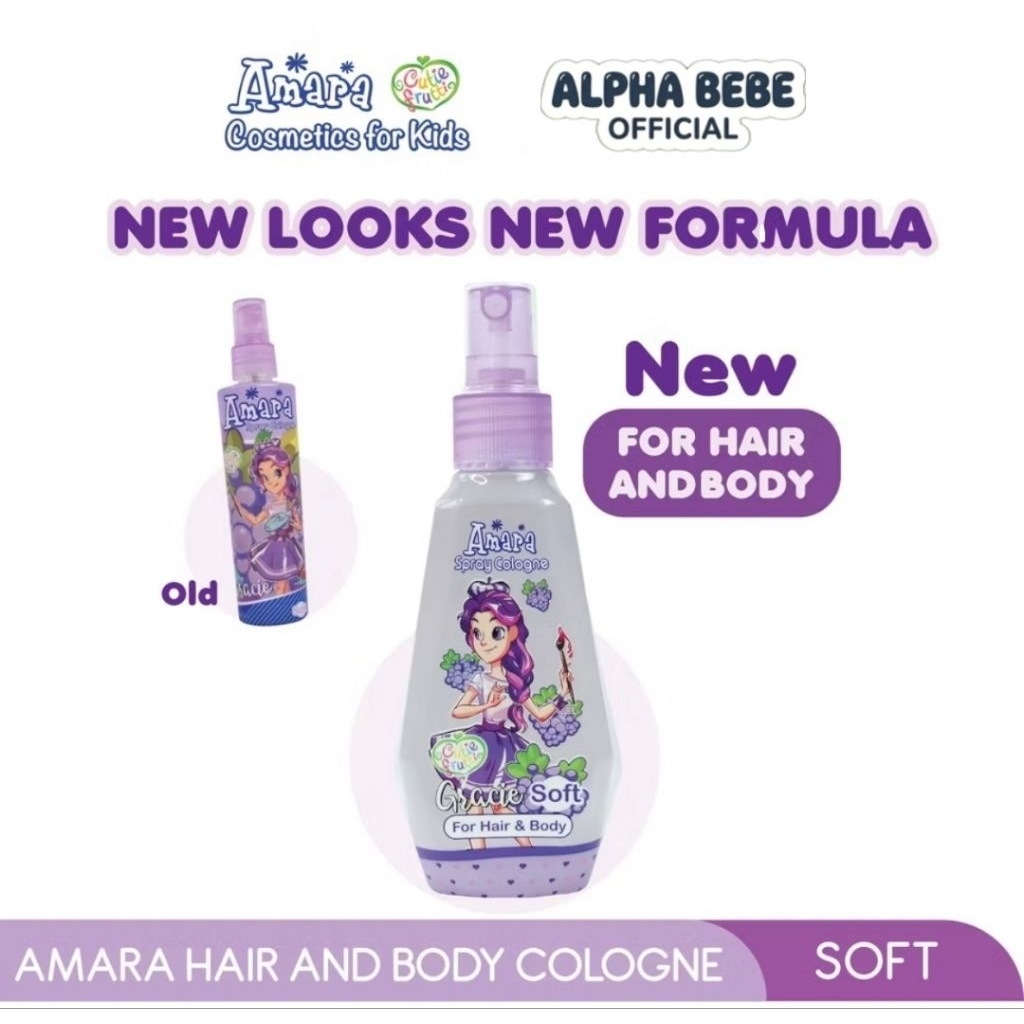 AMARA SPRAY COLOGNE | PARFUM ANAK | COLOGNE ANAK