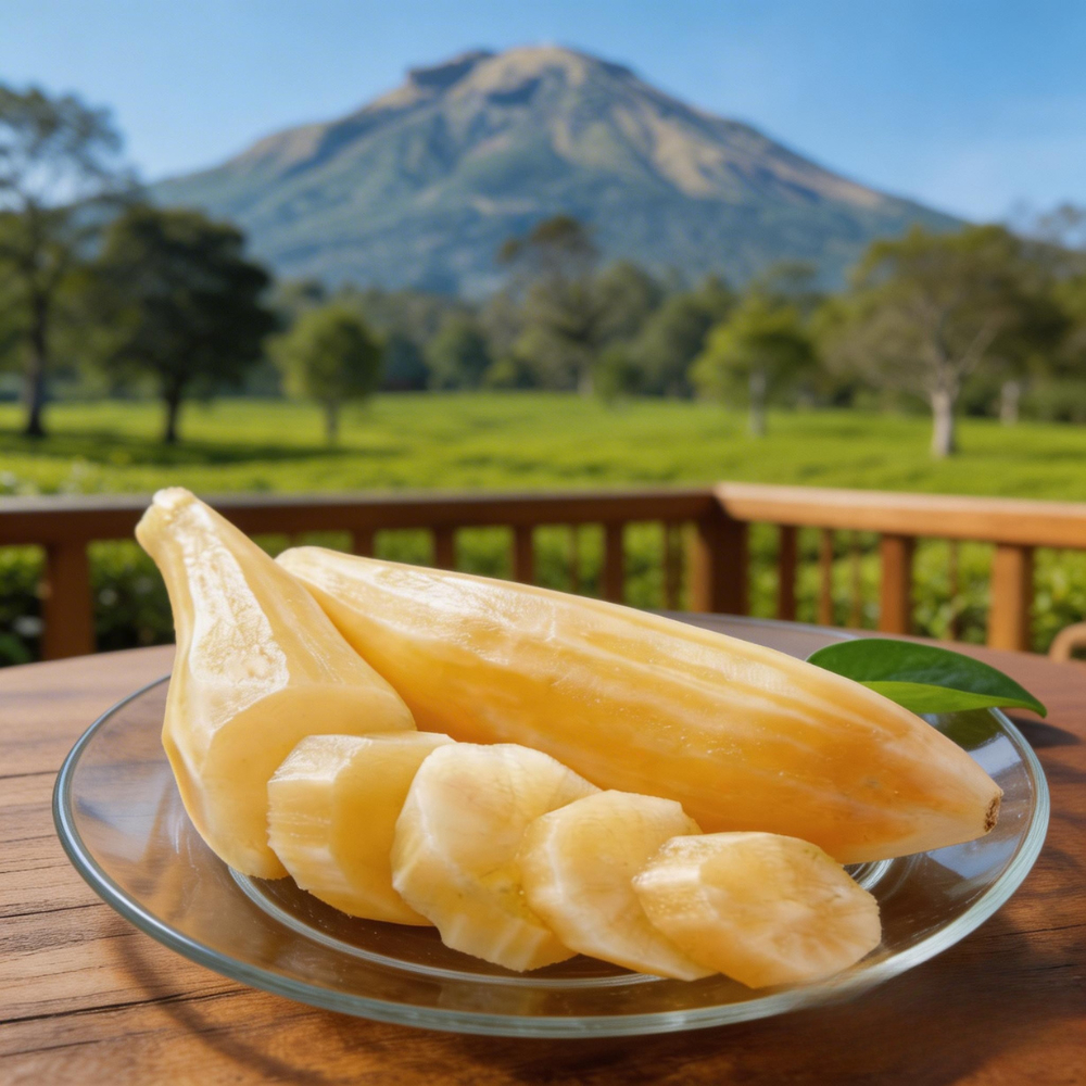 Ubi Yakon Wonosobo Asli 500 gr &1 kg - Ubi Yacon Kuning Manis Original