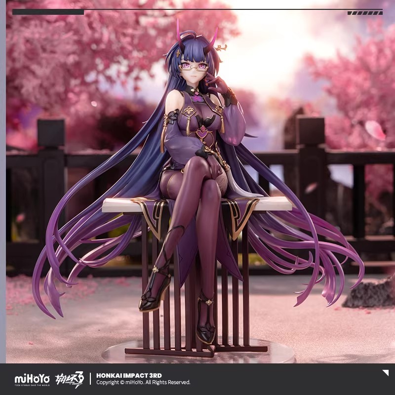 PVC Figure 1/7 Raiden Mei / Herrscher of Thunder - Rainy Springtide Ver. Honkai Impact 3 [With Shiki