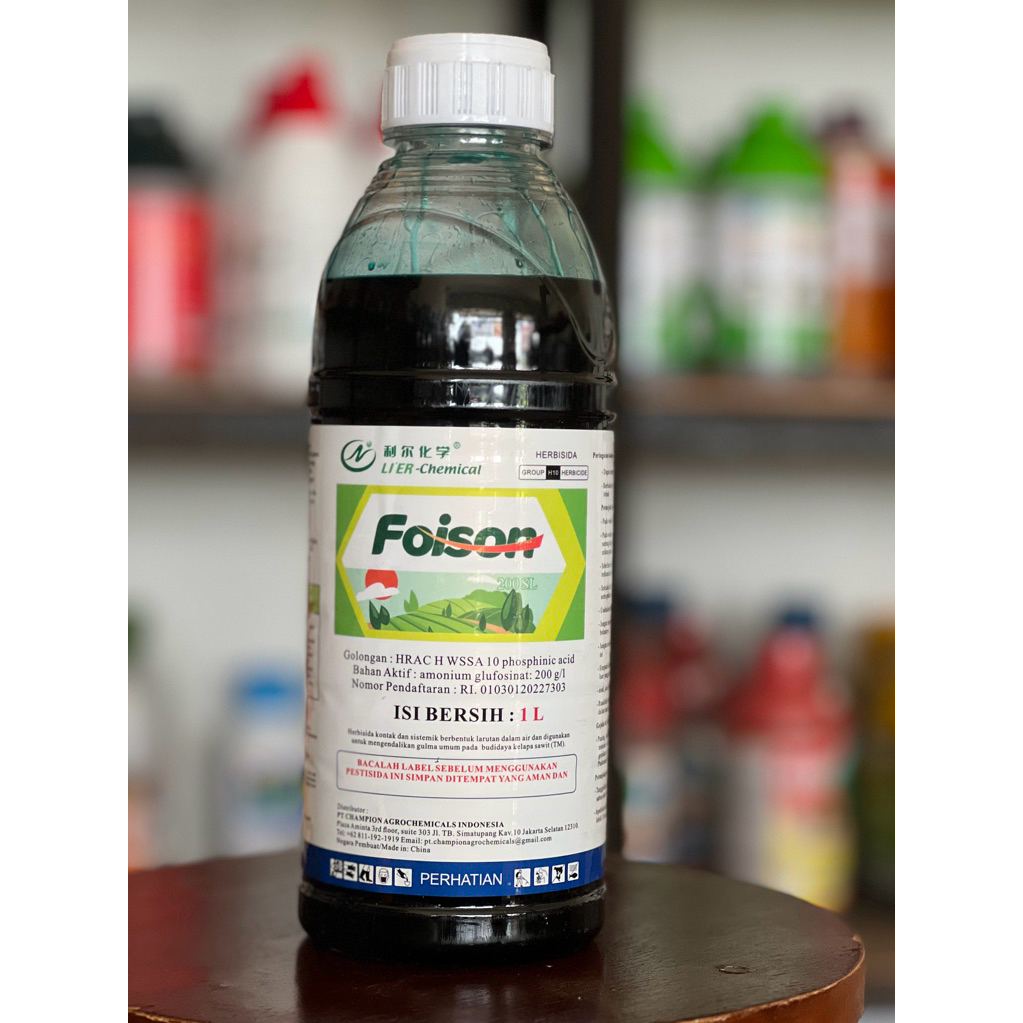 HERBISIDA FOISON 200SL 1 Liter - Herbisida Foison 200SL Pembasmi Semua Jenis Rumput Membandel