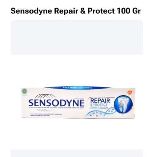 sensodyne repair and protect 100 gram