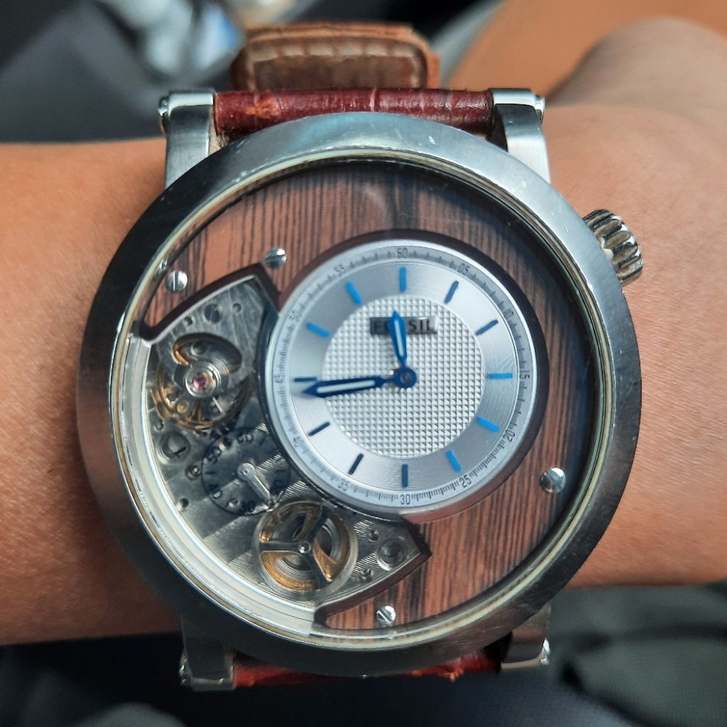 Jam Fossil Pria Twist ME1072 Second Asli (Original)