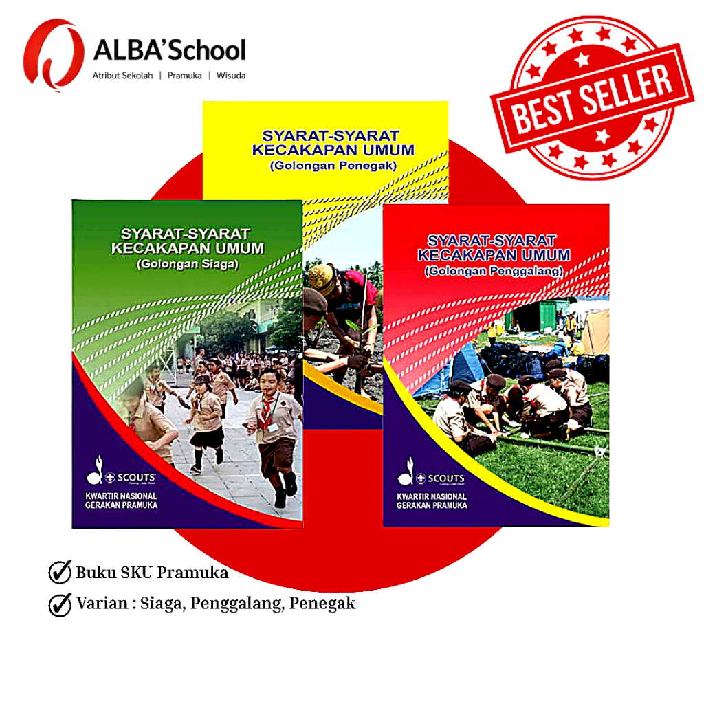 Buku Pegangan Pramuka SKU Siaga Penggalang Penegak | Panduan Lengkap Pramuka SD SMP SMA
