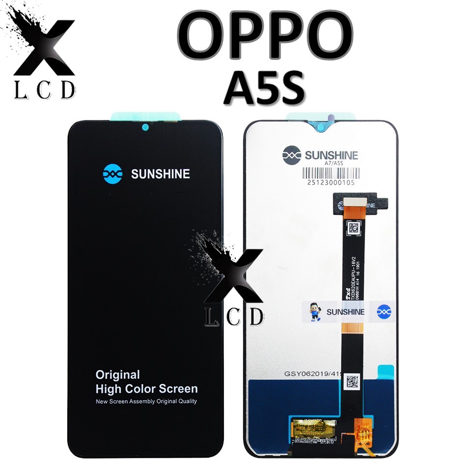 LCD TOUCHSCREEN  OPPO A5S  COMPLETE ORIGINAL 100%
