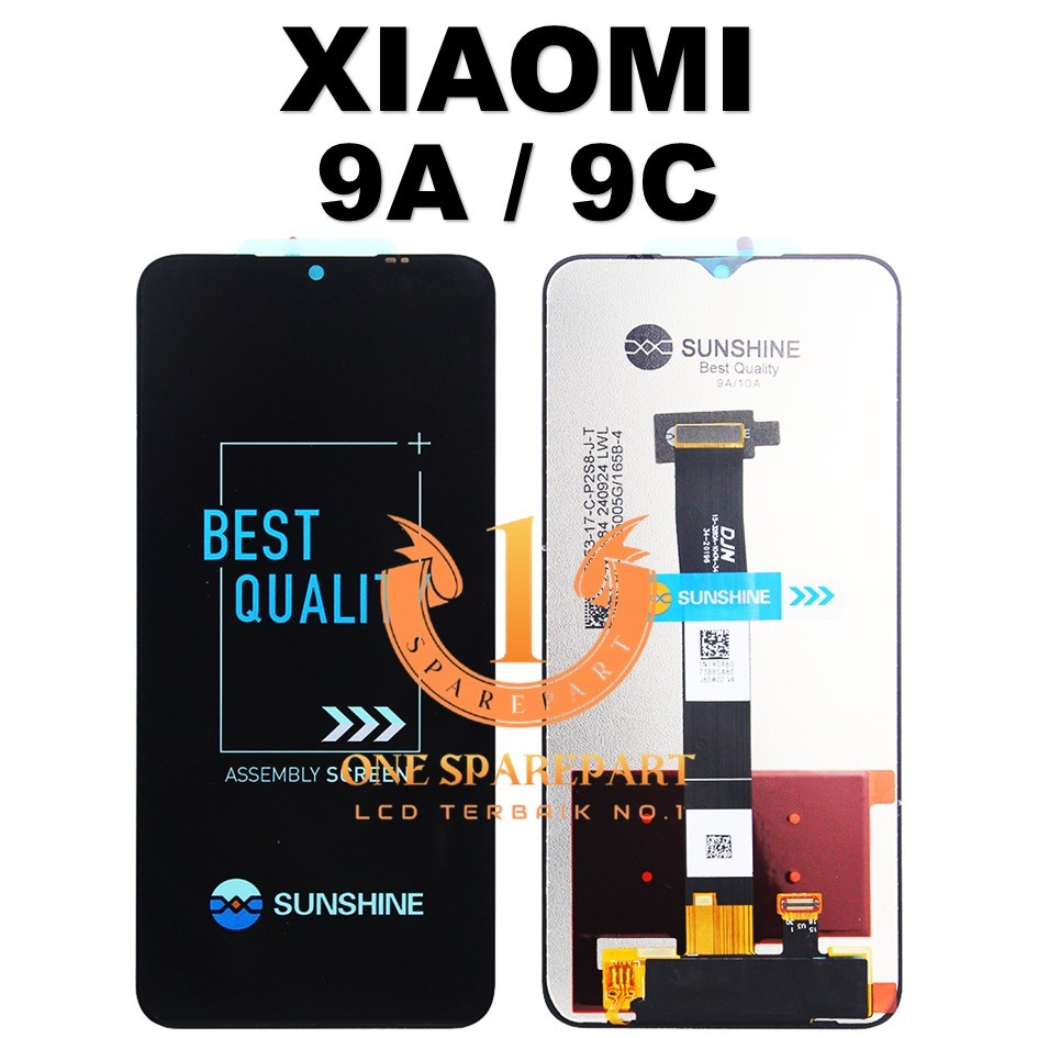 LCD TOUCHSCREEN REDMI 9A / REDMI 9C COMPLETE ORIGINAL 100% FULLSET