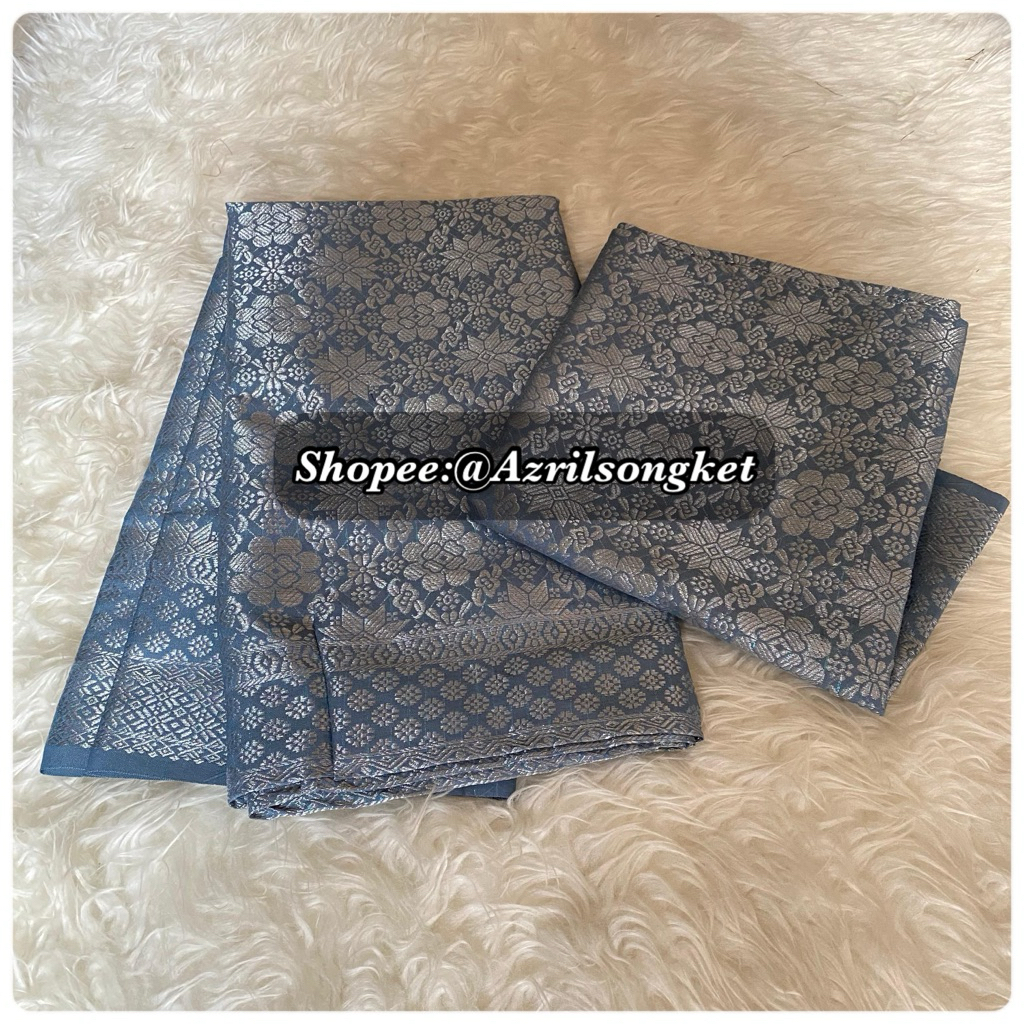 SET COUPLE PASANGAN PRIA RUMPAK DAN WANITA ROK SONGKET LILIT/SONGKET PALEMBANG RUMPAK DAN ROK LILIT 