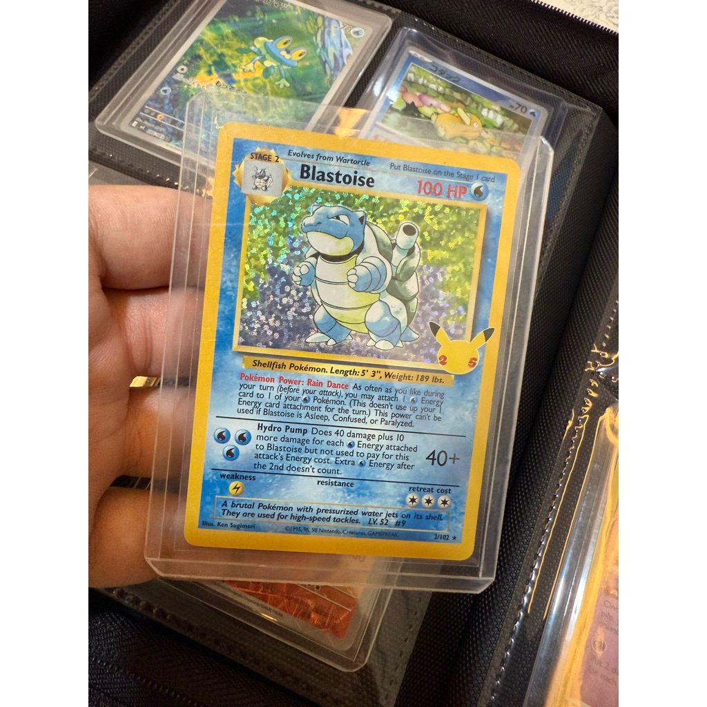 Blastoise 25th Celebration English .