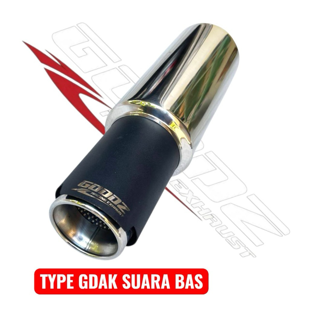 Knalpot Mobil Racing Suara Bas Original GODDZ RACING