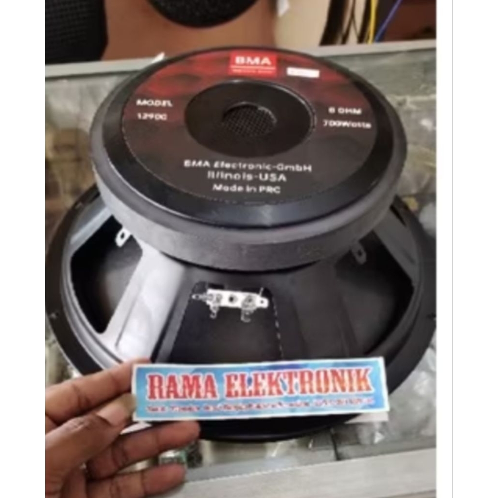 SPIKER SPEAKER BMA 12900 SPEAKER BMA 12900 12 INCHI COIL 3 INCHI MIDLOW SUB BMA 12 900 bma