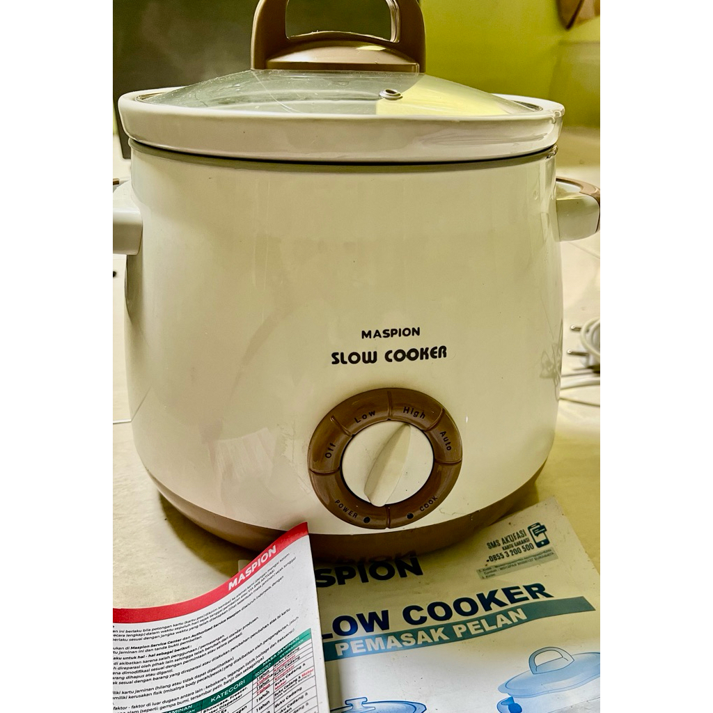 Maspion Slow Cooker MSC 1825