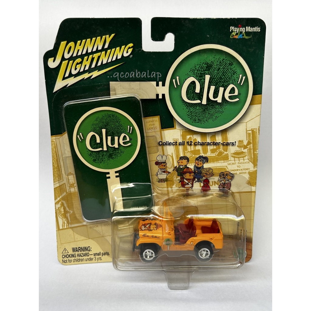 Johnny Lightning Jeep CJ-5 - Clue