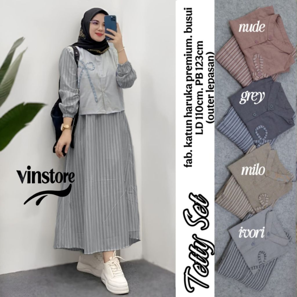 BAJU TETTY SET   BY VINSTORE