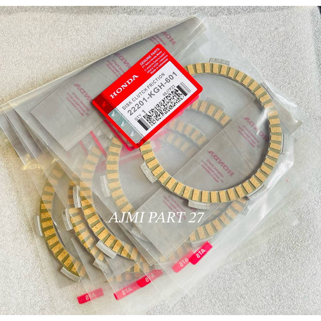 Kampas kopling Set Honda KGH-601 CS1 Sonic 125 ORI