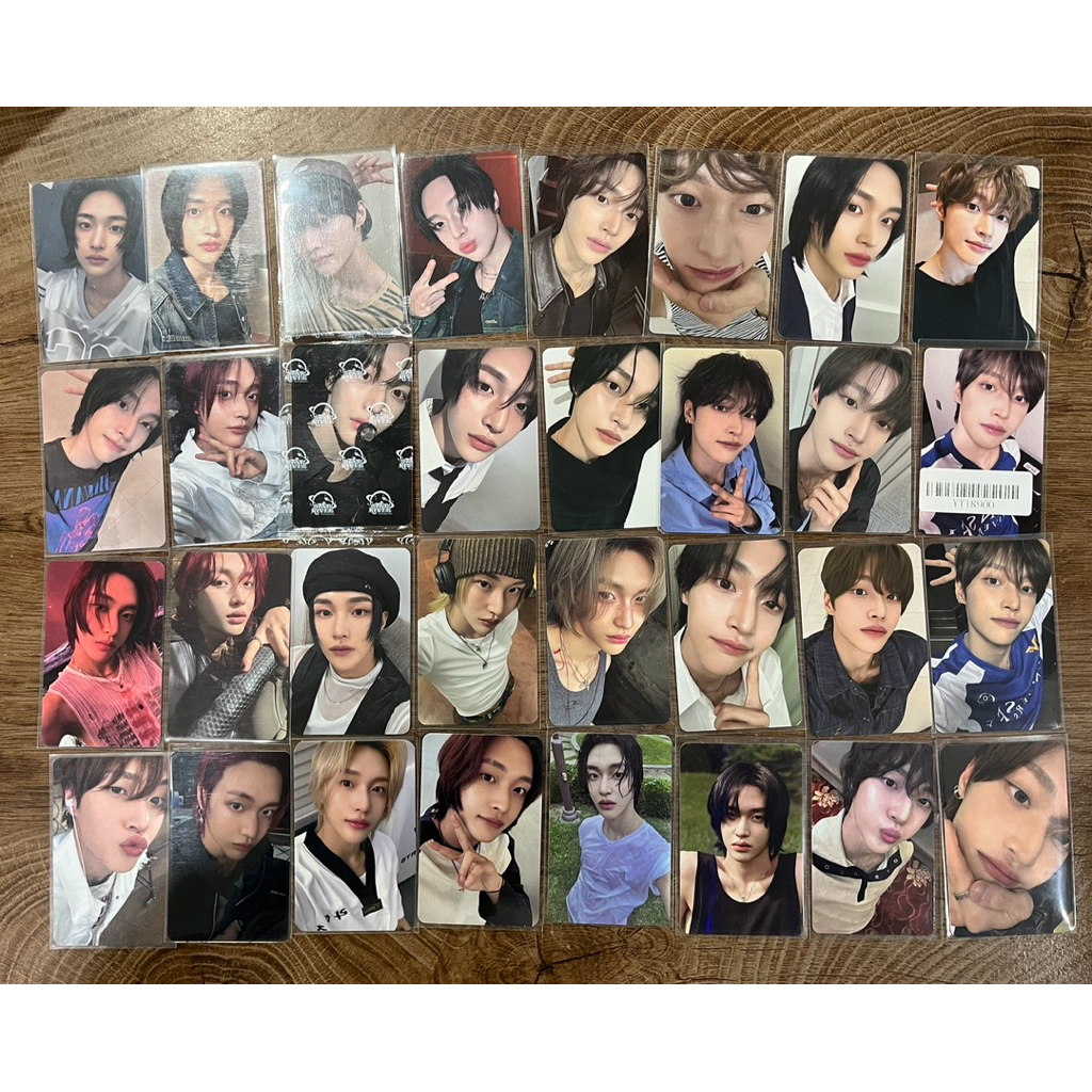 [READY/OFFICIAL] wonbin RIIZE pc photocard talk saxy impossible odyssey album pob fs red hair manyun